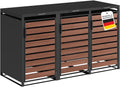 STEELS?N Kestra M¨¹lltonnenbox 3er bis 240 l, Optisch, 203 cm