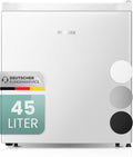 Heinrich ?s HEINRICHS Getr?nkek¨¹hlschrank 45L kompakt Mini-K¨¹hlschrank, Welche Lautst?rke hat der HKB 4188 W?, 39 dB, Tisch-K¨¹hlschrank