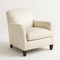 Sessel Lederimitat Beige 85x90x100 cm