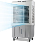 Generisch Verdunstungsluftk¨¹hler, 120¡ãOszillation, 70L Wassertank und 3 L¨¹ftergeschwindigkeiten, 3 L, Verdunstungsk¨¹hler mit Rad, Luftbefeuchtung