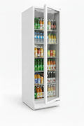 SCHOEPF GKS350 gewerblicher Getr?nkek¨¹hlschrank, Flaschenk¨¹hlschrank, Glast¨¹r-K¨¹hlschrank, LED-Beleuchtung, Thermostat
