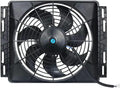 Generic K¨¹hlgebl?se K¨¹hler L¨¹fter Universeller K¨¹hlerl¨¹fter, 12 V, 24 V, K¨¹hlung, Elektronischer Ventilator, Klimaanlage, Modifiziert, Schwarz