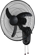 JKJZSALJ Wandventilator, 45 cm (18 Zoll) Arbeitsplatzventilator, 3-Stufiger Hochleistungsventilator, Wandventilator F¨¹r Den Gewerblichen Einsatz