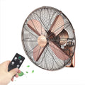 Generisch Wandmontierter Ventilator Wandventilator, Retro-Metall-K¨¹hlventilator, Fernbedienung, elektrischer Ventilator f¨¹r Heim und B¨¹ro