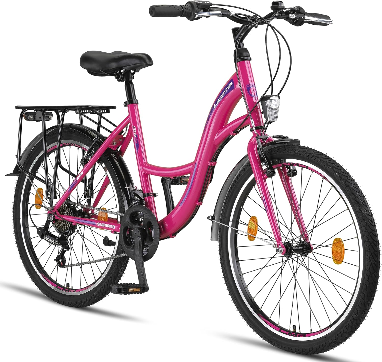 Licorne Bike Stella Premium City Bike in 20', Fahrrad, Damen-Cityfahrrad, 28 Zoll