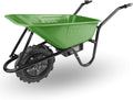 Extol Premium elektrische Schubkarre Akku-Schubkarre, 80 L Mulde & 150 kg Traglast, Zwei 12 V Blei Batterien, 500 W, b¨¹rstenloser Motor