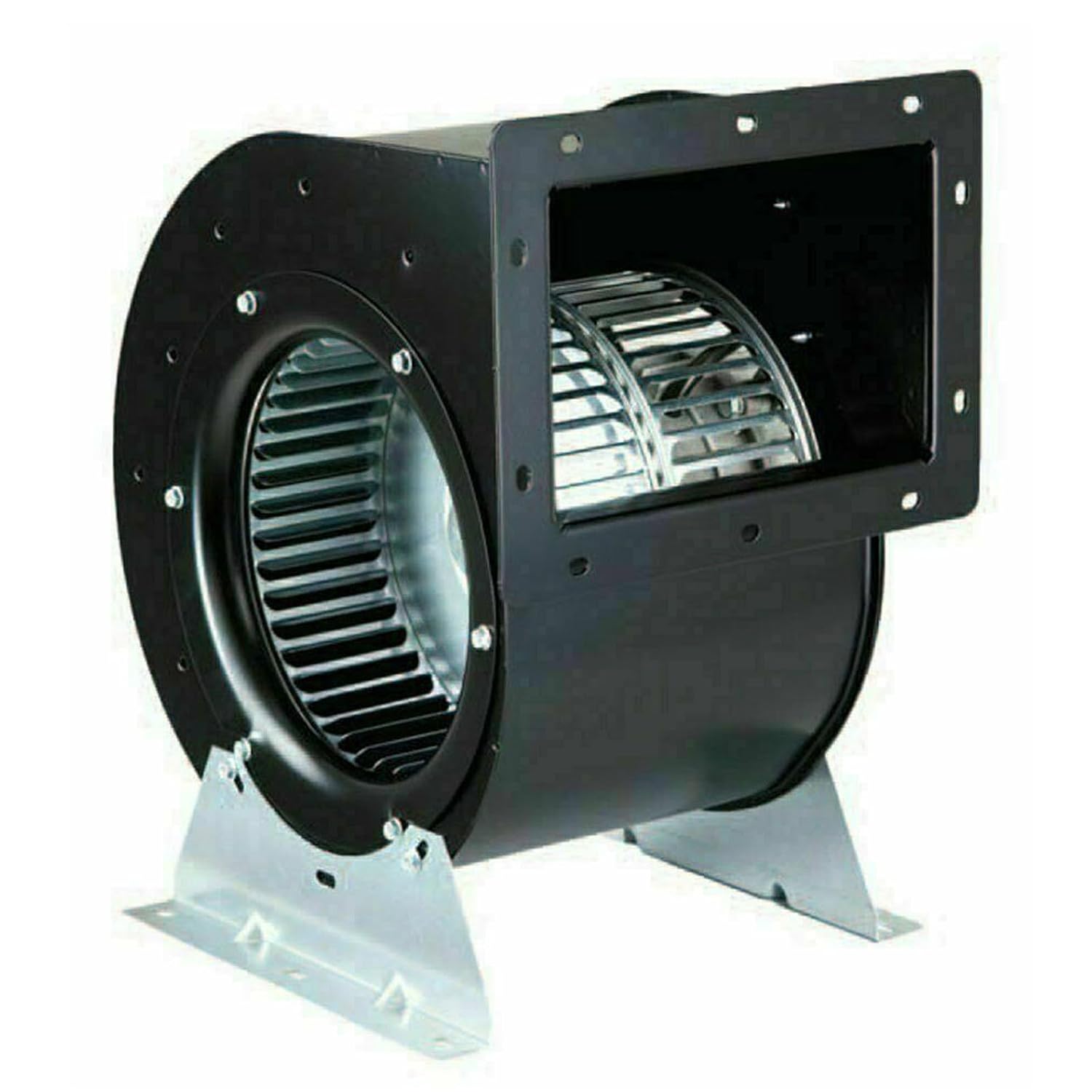 BVN VENTILATION SYSTEMS & ELECTRICAL MOTORS Radial Gebl?se, Radialventilator O?ES 2200 m3/h Industrie, 230 V, Schwarz/Silber, Stahl, Kunststoff