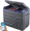 VEVOR 12 Volt Car Refrigerator, Camping, 40 l, 330ml, 550ml, 20 ¡ãC, 240 V, 24 V, Bluetooth, App, LED