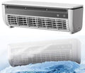 Generisch Kabelloser Wandklimaanlagenventilator Wandventilator, wiederaufladbarer und kompakter K¨¹hlventilator f¨¹r Zuhause, Schlafzimmer