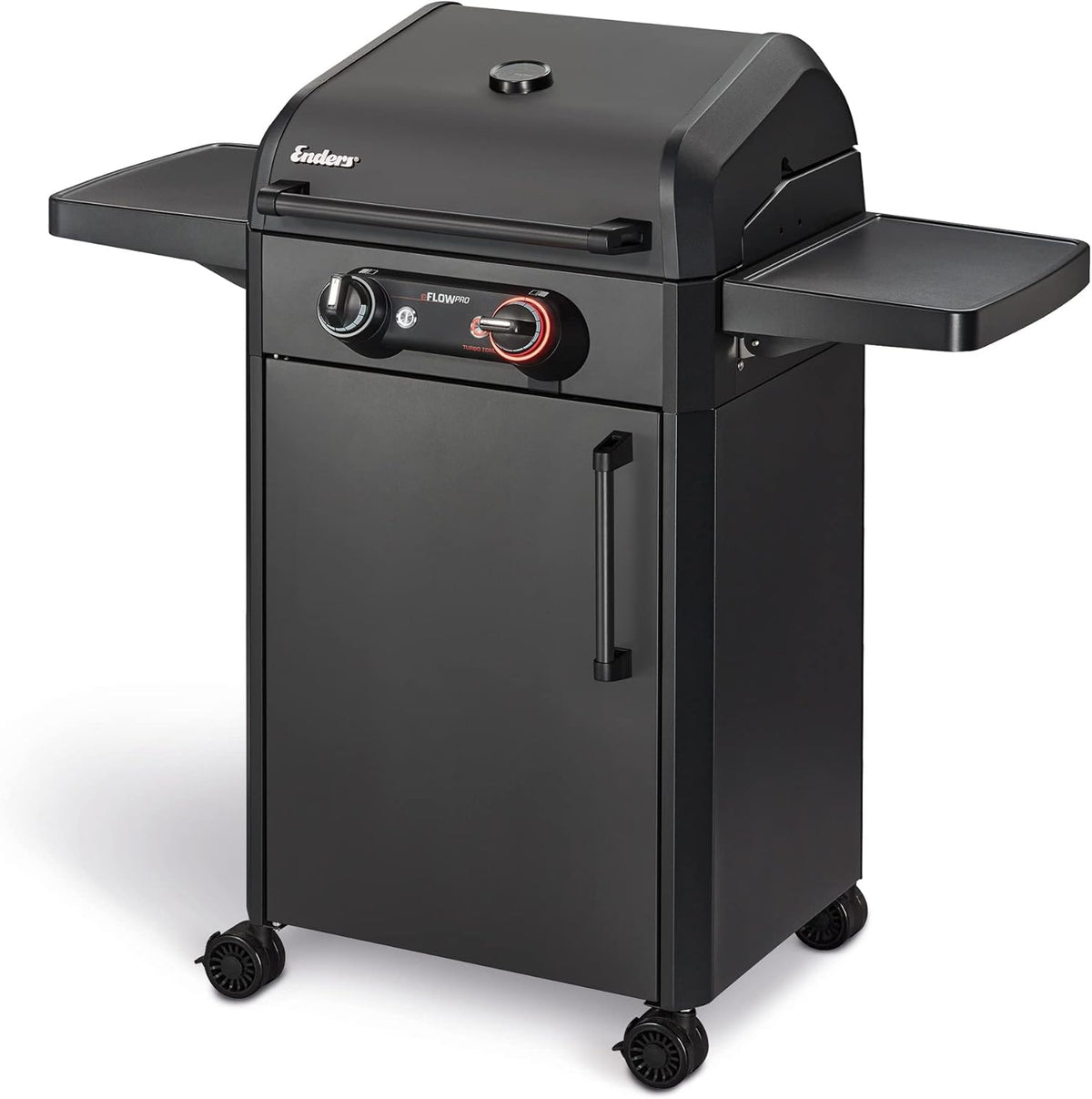 Enders Elektrogrill eFLOW PRO 2 TURBO SHADOW, Unterschrank, 3 kW, LED-Beleuchtung, Edelstahl