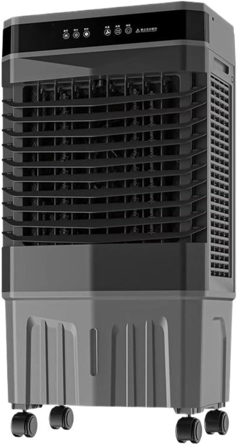 Generisch Tragbare Klimaanlage 3-in-1 Mobile Klimaanlage, 12-Stunden-Timer, 120¡ã Oszillation, 50L extra gro?er Wassertank, Fernbedienung