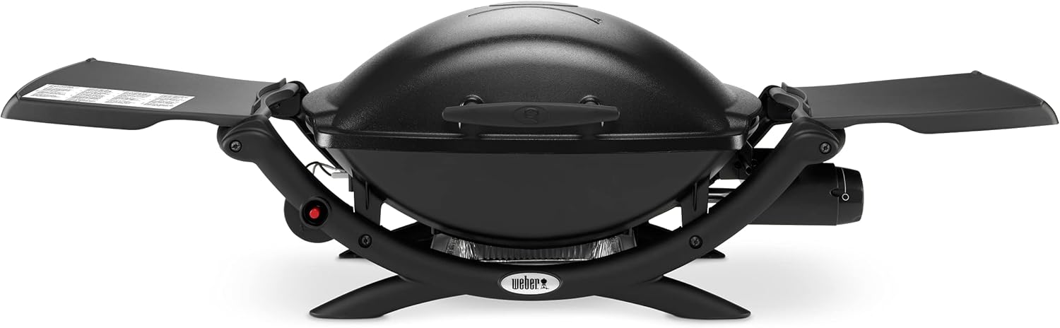 Weber Q2000 Gasgrill, 129 CM, 130.6 CM, 74.9 CM, 3.52 KW, Kunststoff, Schwarz
