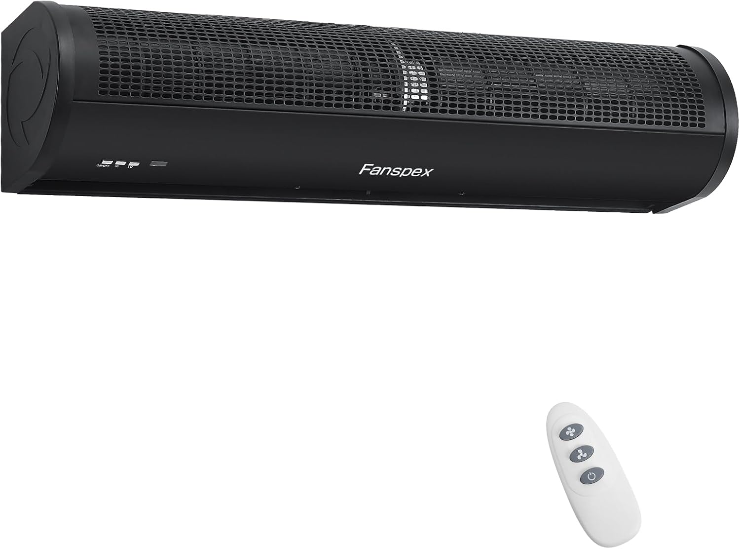 Fanspex 36' Wall Mounted Air Curtain, Outdoor, 120 W, 300 W, 55 dB, 65 dB