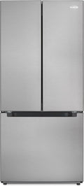 KoolMore 30-Inch and 18.5 cu. ft. Counter Depth French Door Refrigerator with Three