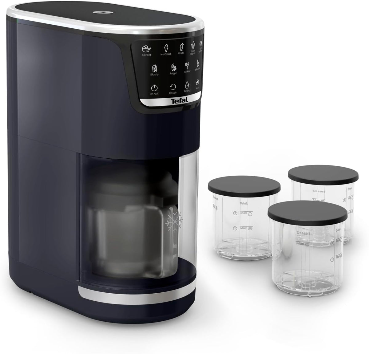 Tefal Dolci Eismaschine, Handmixer, Mini-Standmixer