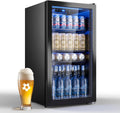 TRIUMPHKEY 90 l Mini-K¨¹hlschrank mit Glasfront (Glast¨¹r), Getr?nkek¨¹hlschrank, B¨¹ro, 2¨C18 ¡ãC