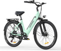 HillMiles Elektrofahrrad f¨¹r Erwachsene, Praktisch, 36 V, 13 Ah, 468 Wh, 25 km/h, 25 kg, 27 kg, LED, IP65