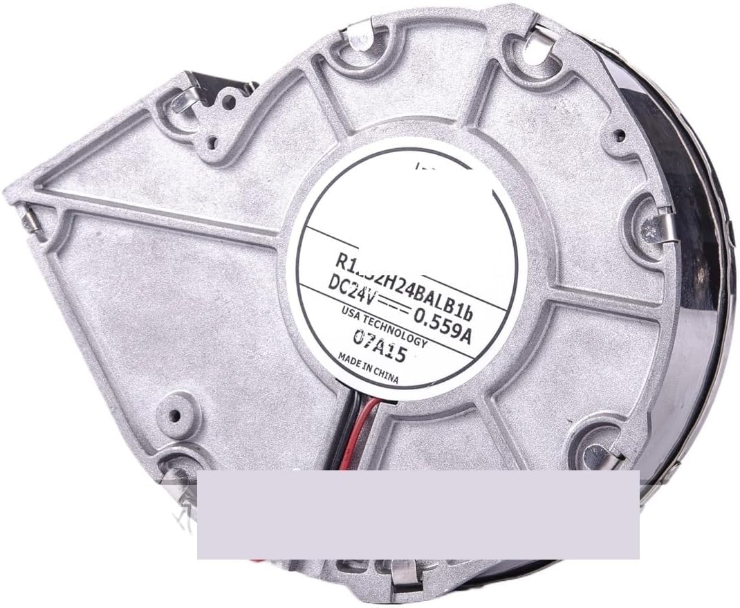 WZQYGUC Pelonis R1232H24BALB1B DC 24 Elektronische L¨¹fter, f¨¹r Pelonis R1232H24BALB1B DC 24 V 0, DC 24 V 0, 559A 120 ¡Á 120 ¡Á 38 mm 2-Draht