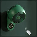 Generisch Oszillierender Wandventilator, 7-Stunden-Timer, leiser 3-Gang-Betrieb, nur 35 dB, Fernbedienung, f¨¹r Zuhause und Restaurant, Oszillation