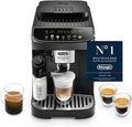 De'Longhi Magnifica Evo - Perfetto Kaffeevollautomat mit LatteCrema-Milchaufsch?umer, Automatisch, Kaffeemaschine, 250 g, LED-Beleuchtung