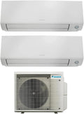 Daikin FTXM25A+FTXM35A+2MXM40A Perfera All Season Klimaanlage Dual Split, 2,5 kW, 2,8 kW, 41 dB, 4 Zoll, 9,52 mm, 252 mm, WLAN