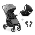 Hauck 2in1 Kinderwagen Set Shop N Care Travel Set inkl. Buggy und Babyschale ab Geburt, Praktisch, F¨¹r unterwegs, 50 cm, 77 cm, 8,5 kg, 3 kg