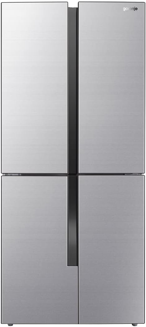 Gorenje NRM8182MX Side by Side K¨¹hl-Gefrierkombination / 182 cm/ 394 Liter/NoFrost Plus, Automatisch, 24 ¡ãC, 26 Stunden