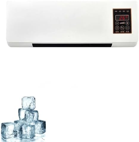 Usknxiu Climafy Mini Klimaanlage 12000 BTU Mobile Klimaanlage, Fernbedienung, Timer, Kunststoff, Wei?