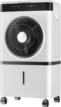 Generic Verdunstungsk¨¹hler Mobile Klimaanlage, 12-Stunden Timer, 14-Liter Wassertank, 3 Geschwindigkeiten, Einlagig 40 W, zweilagig 70 W