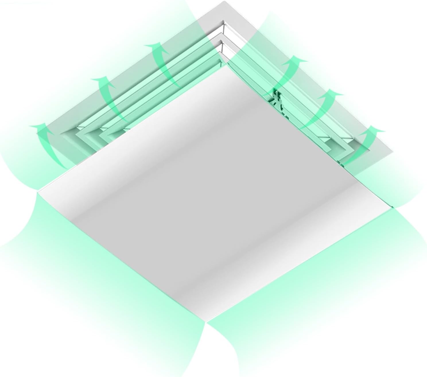 WRYsqbhjyb Klimaanlage Windabweiser Split-Klimaanlage, Hotel(60 cm/23.6'), einer Plattendicke von 0, 3 cm, Verstellbarer Luftabweiser f¨¹r Zuhause