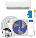 MRCOOL COMFORT MADE SIMPLE Split-Klimaanlage, 18000 BTU, 230 V, Inverter-Technik, Wei?/Blau