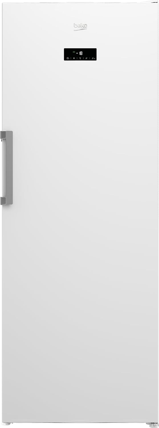 Beko RFNE448E55 W Gefrierschrank, Tiefk¨¹hlschrank, 36 dB, 15 ¡ãC, 38 dB, No Frost, LED