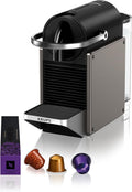 Nespresso KRUPS Pixie Titan Original Kapselmaschine, Automatisch, Kapsel-Kaffeemaschine, 2 Minuten
