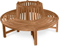 SAM Premium Baumbank Timo rund 180 cm, Garten, 600 KG