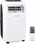 SereneLife Mobile Klimaanlage 3,5 kW 12000 BTU, Heizung, Schlafzimmer, 42 dB