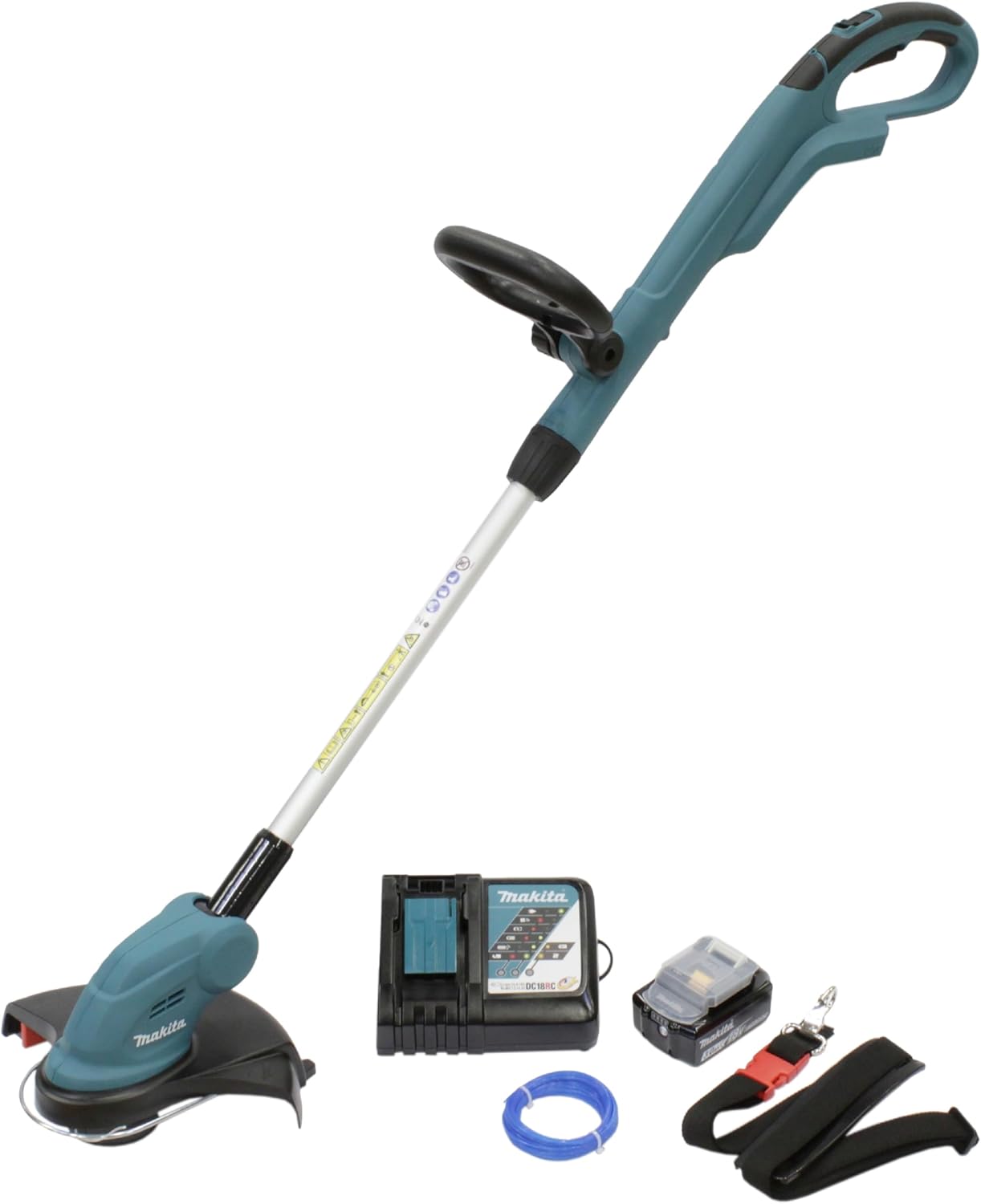 Makita DUR181RF Akku-Rasentrimmer 18 V / 3,0 Ah, F¨¹r Haus und Garten, 180 mm