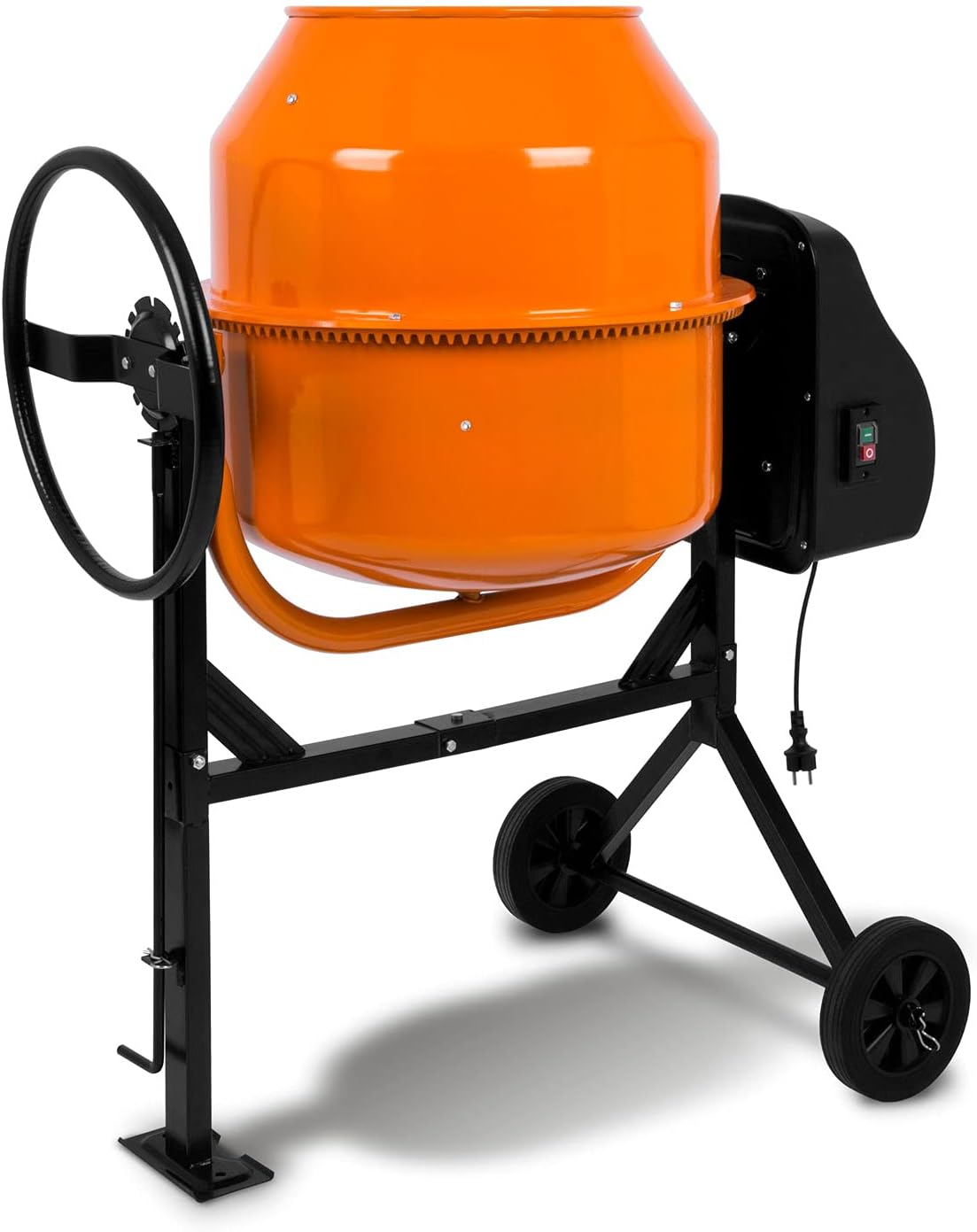 EBERTH 140 l Betonmischer Elektrisch Mobil, Garten, 550 W, 230 V