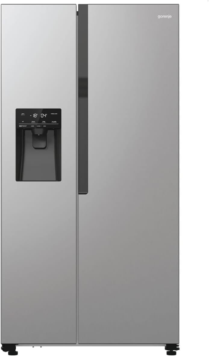 Gorenje NRR9ESXL Side by Side K¨¹hl-Gefrier-Kombination Edelstahl, 178,6 cm