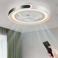 AHRHSM Deckenventilator Beleuchtung Fernbedienung Deckenventilator mit Beleuchtung, 6 Geschwindigkeiten, 30 dB, App-Steuerung, App-/WLAN-Steuerung
