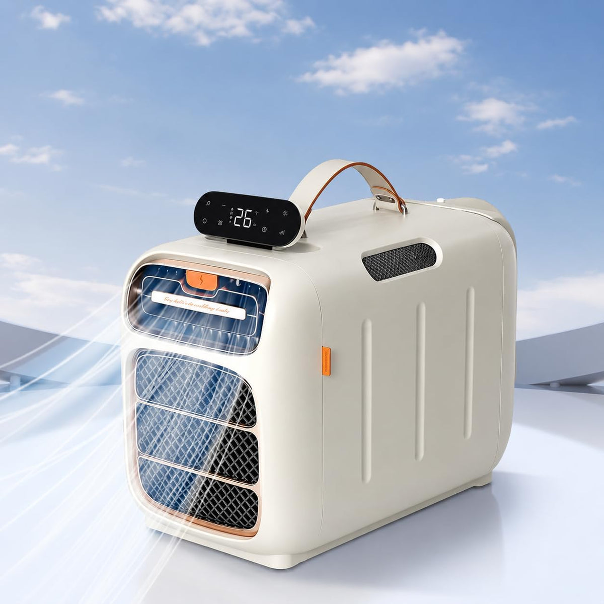 DIUNAOZI Mobile Klimaanlage, 12-Stunden-Timer, 4800 BTU Tragbare Klimaanlage, 420W, 240 V, 42 dB, 100 V, Schnellk¨¹hlung, Luftentfeuchter