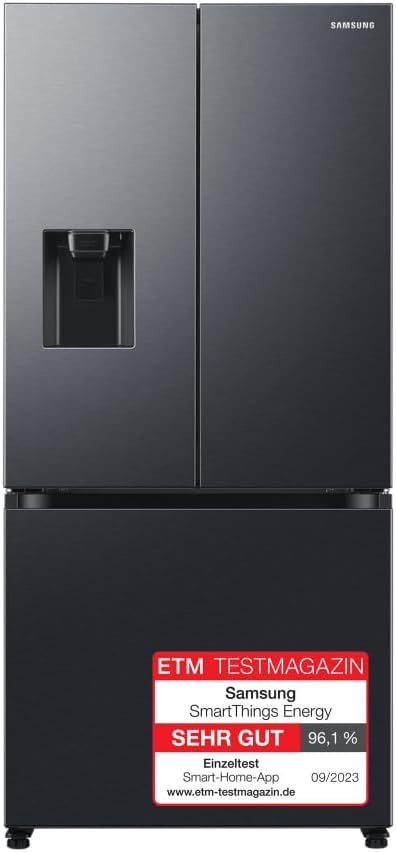 Samsung French-Door-K¨¹hlschrank mit Gefrierfach, 495 l, 178 cm, 71,5 cm, No Frost, App