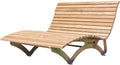 Liege Waldsofa Classic, L?rche, 2-3 SCALANT, f¨¹r 2-3 Personen, Holzliege f¨¹r den Garten, Edelstahl, feuerverzinkt, wetterbest?ndige Ausf¨¹hrung
