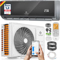KESSER Klimaanlage Split Split-Klimaanlage, WiFi/App Funktion Klimager?t, K¨¹hlen A++/Heizen A+, Fernbedienung, Timerfunktion, K?ltemittel R32