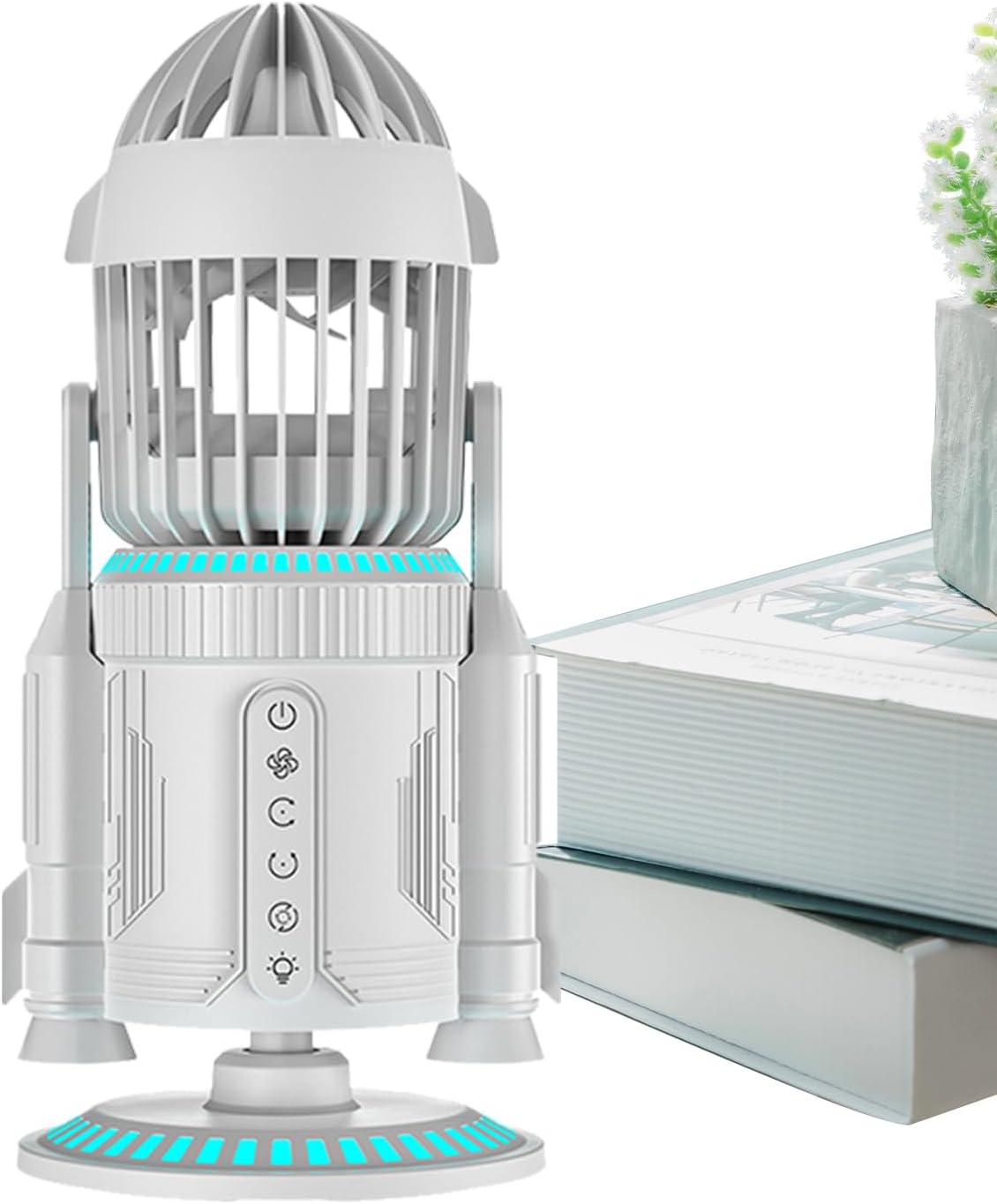 Generisch Tischventilator, Produktgr??e: 16 ¡Á 14, 8 ¡Á 32, 5 cm, 5000 U/min, K¨¹hlung, Display, Luftzirkulator f¨¹r Schule, verstellbarer Tischventilator