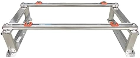 Generisch Universelle AC-Kondensatorhalterung Split-Klimaanlage, F¨¹r 8-12P-Modelle: 94 ¡Á 55 ¡Á 19 cm, und W?rmepumpensockel, verstellbar, Stahl