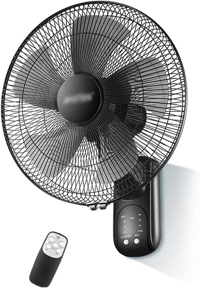 JKJZSALJ Wandventilatoren, 5 Ventilatorfl¨¹gel, 3 Geschwindigkeitsstufen, 16/18 Zoll, Elektrische Wandventilatoren F¨¹r Restaurants, Starker Wind