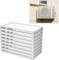 unmjgybc Abdeckung f¨¹r Split-Klimaanlage, keine Beeintr?chtigung der L¨¹ftung f¨¹r Balkon und Garten1.5PS(Wei?, 100 ¡Á 50 ¡Á 70 cm), wetterbest?ndig