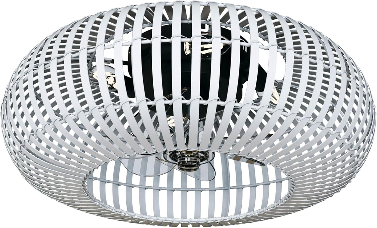 Varin Smart Deckenventilator mit Beleuchtung, Deckenleuchte, Lampe, Schlafzimmer, 30¨C55 dB, App