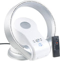 Sichler Haushaltsger?te Rotorloser Ventilator, Heizung, Automatisch, 120 Minuten, 23 cm, 2,5 kg, LED, Thermostat, Blau
