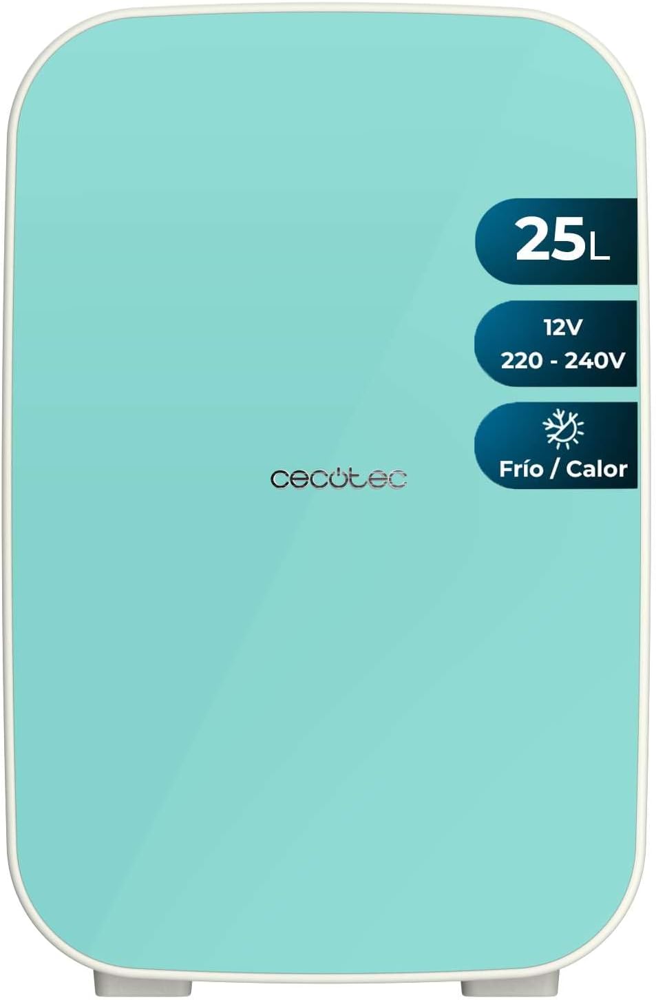 Cecotec Kleiner K¨¹hlschrank - Mini-K¨¹hlschrank, 12 V, 220 V, 65 ¡ãC, Thermostat